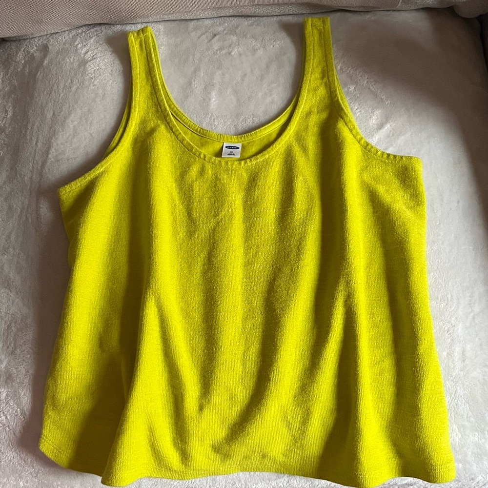 Old Navy Bright Yellow Tank Top